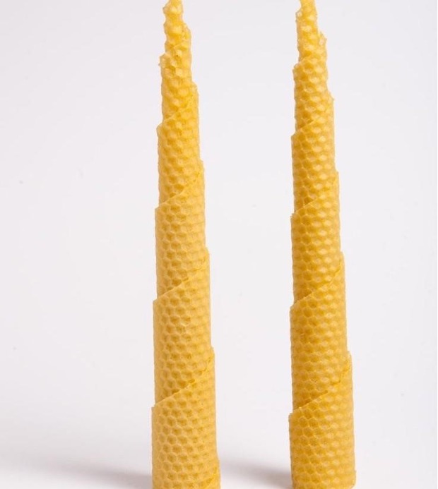 Hand-Rolled Beeswax Candles