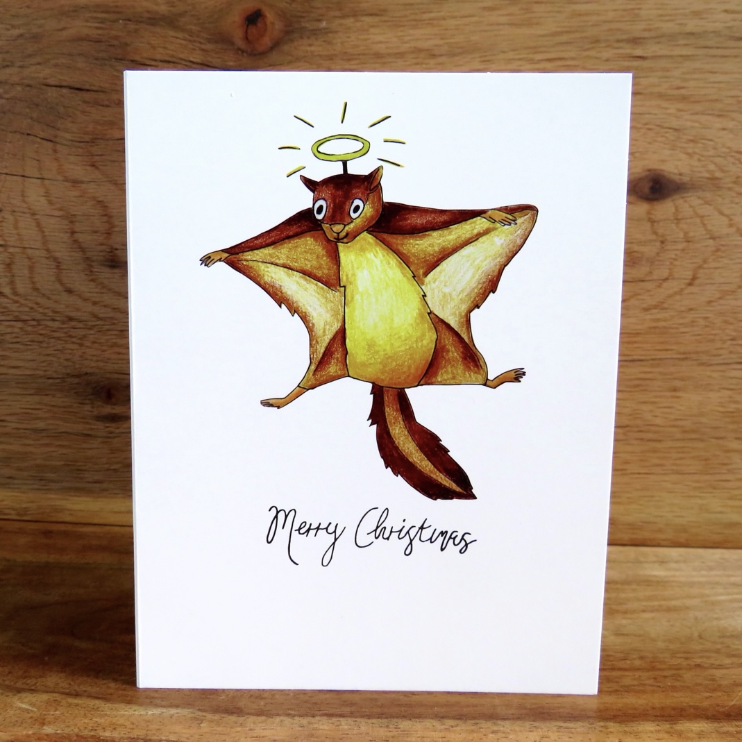 Merry Christmas - Flying Squirrel