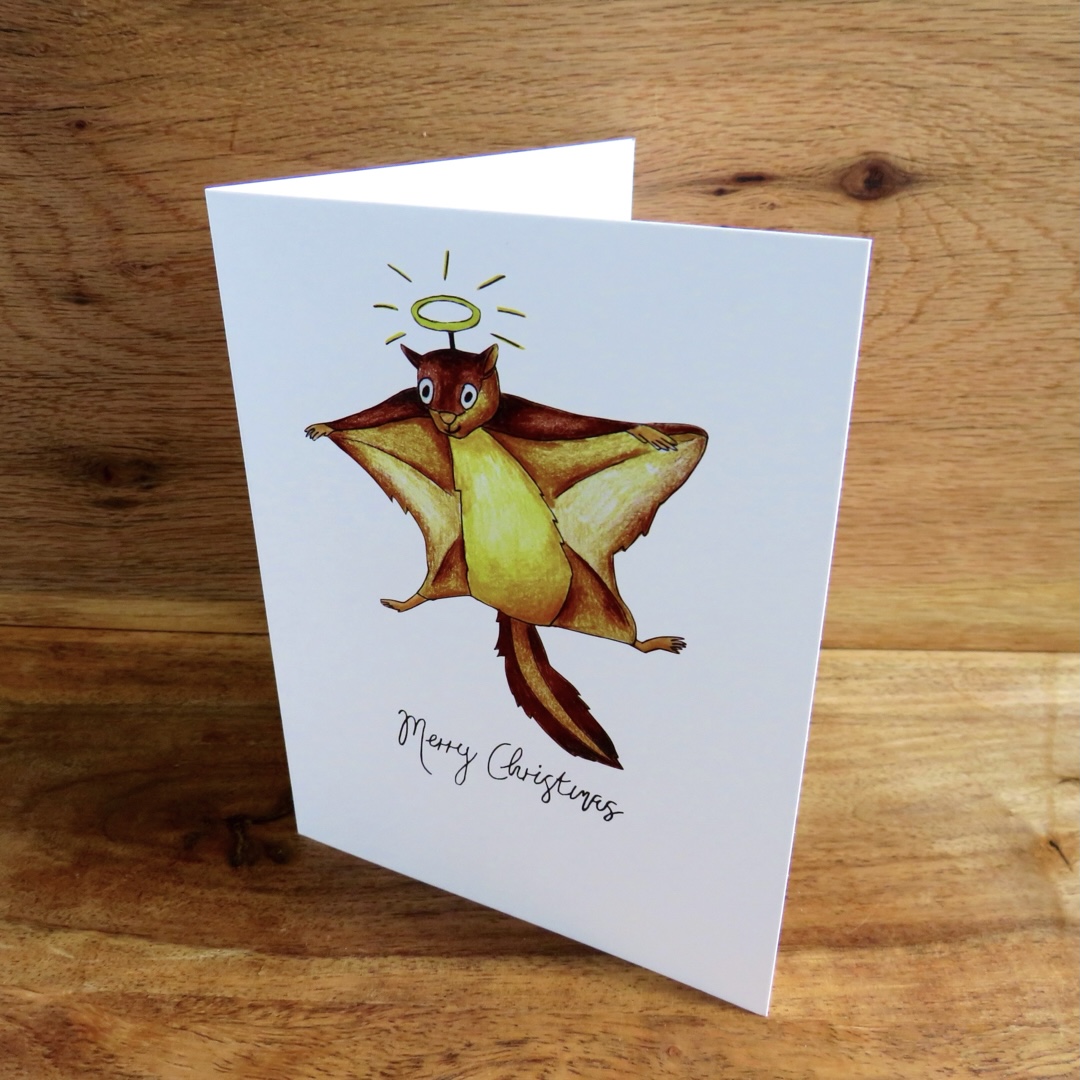 Merry Christmas - Flying Squirrel