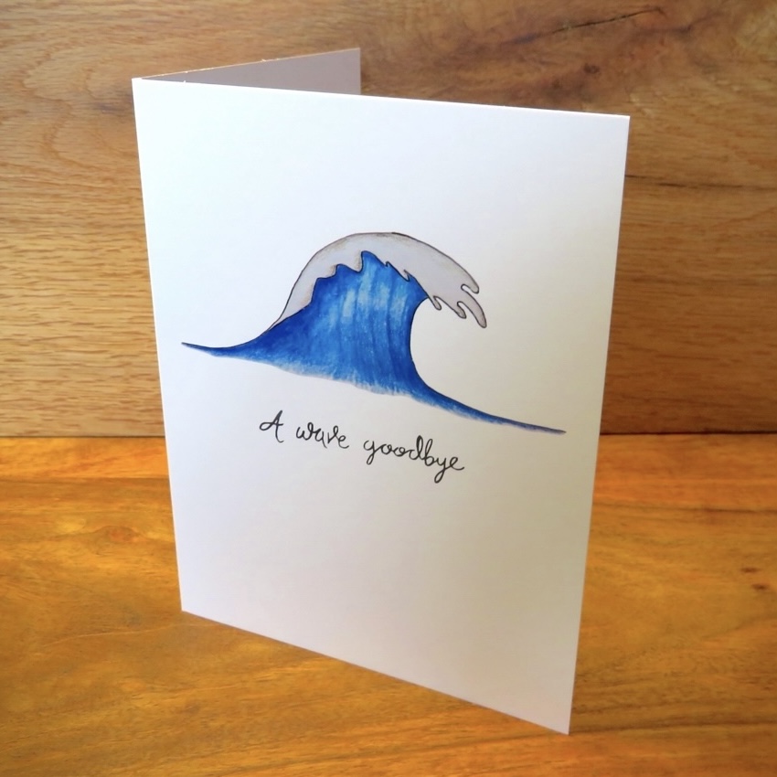 A Wave Goodbye