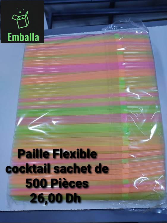 Pailles flexibles