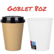 Gobelet en carton 8 oz