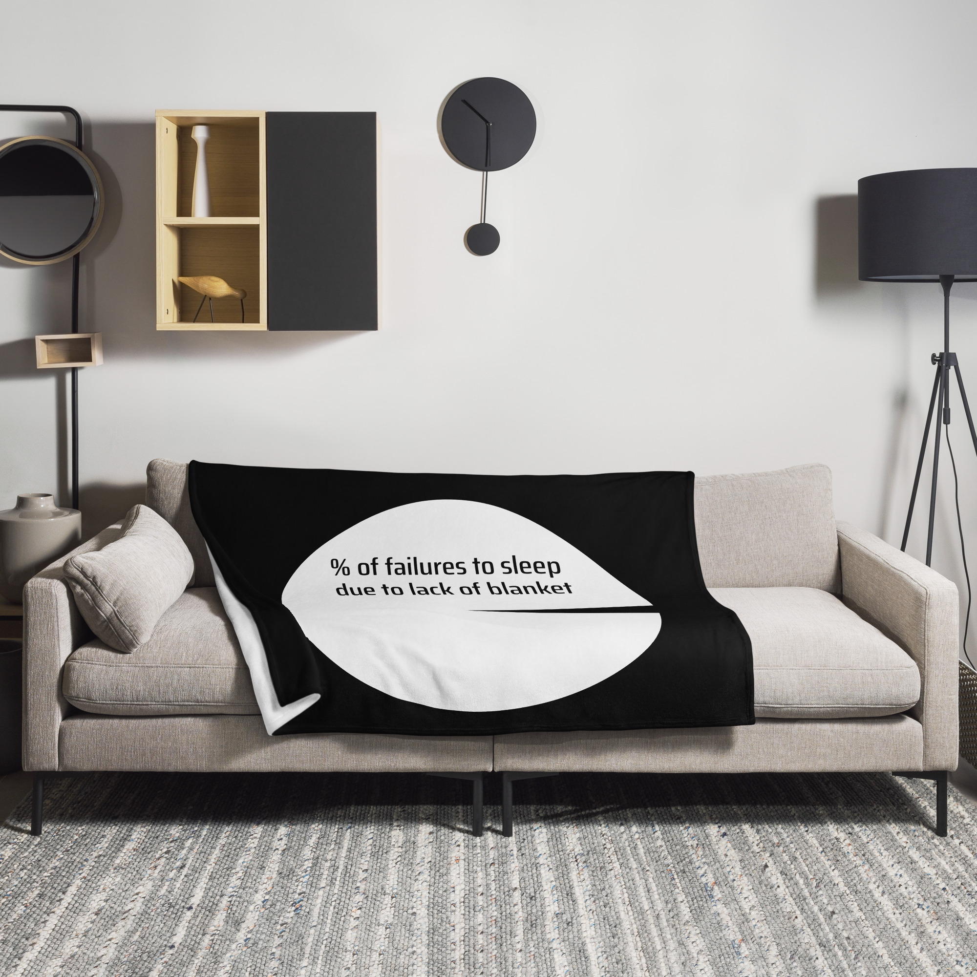 Failed Sleep Throw Blanket