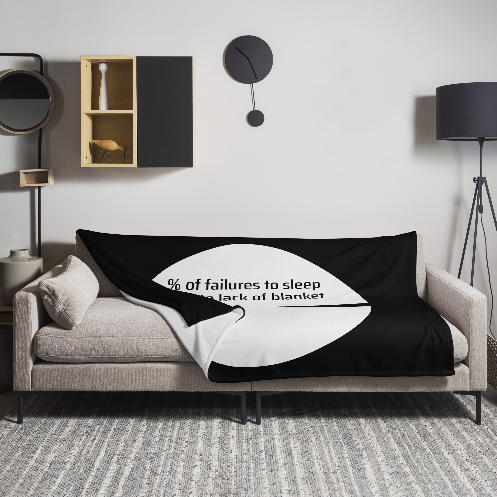 Failed Sleep Throw Blanket