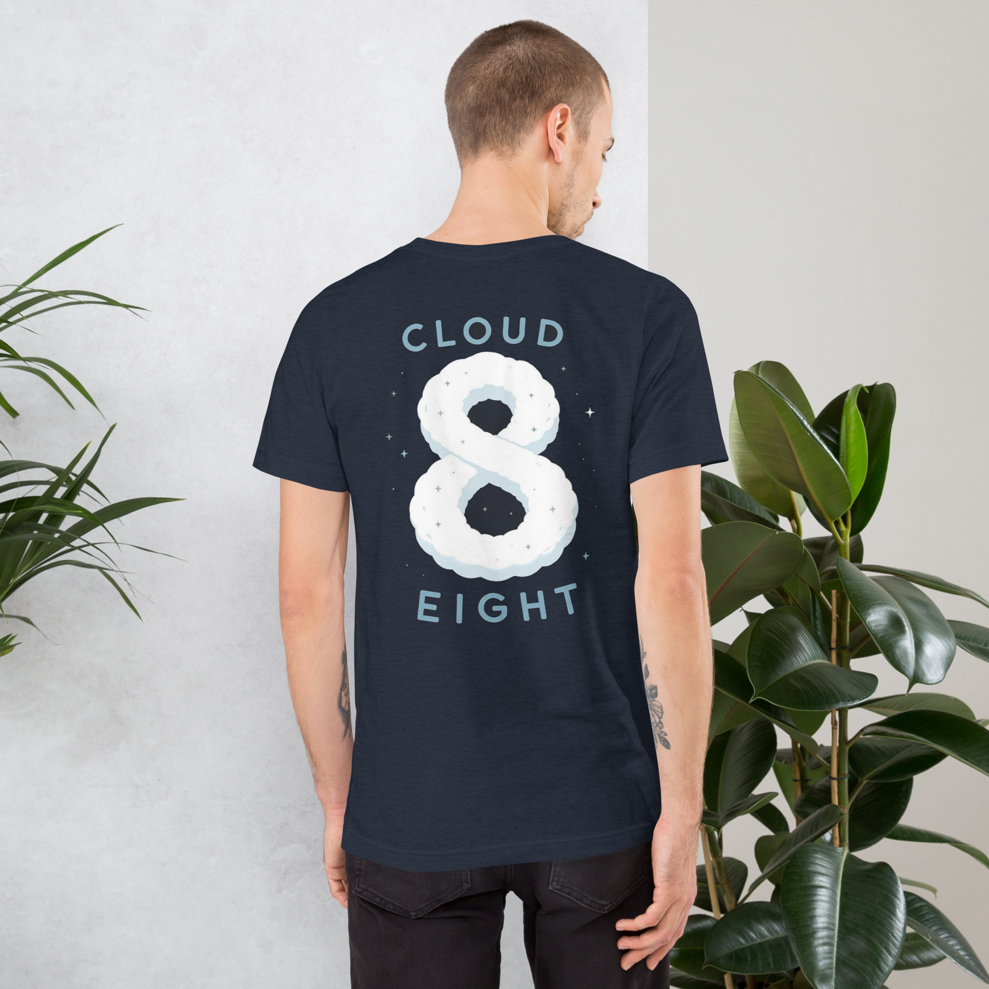 Cloud 8 Tee