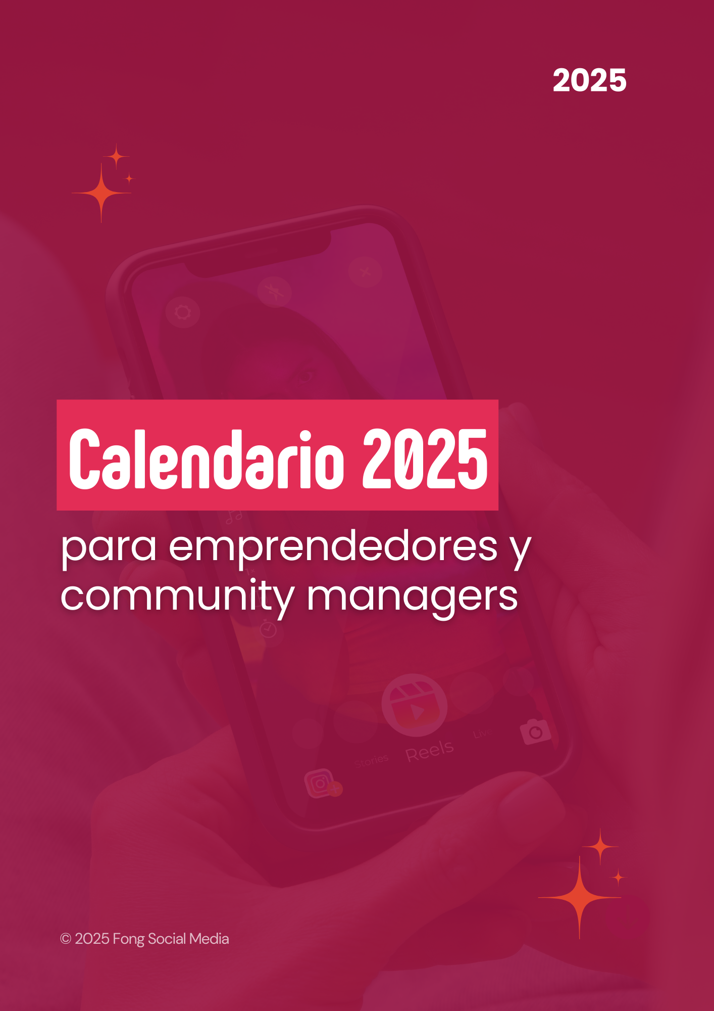 Calendario 2025 Para emprendedores y community managers