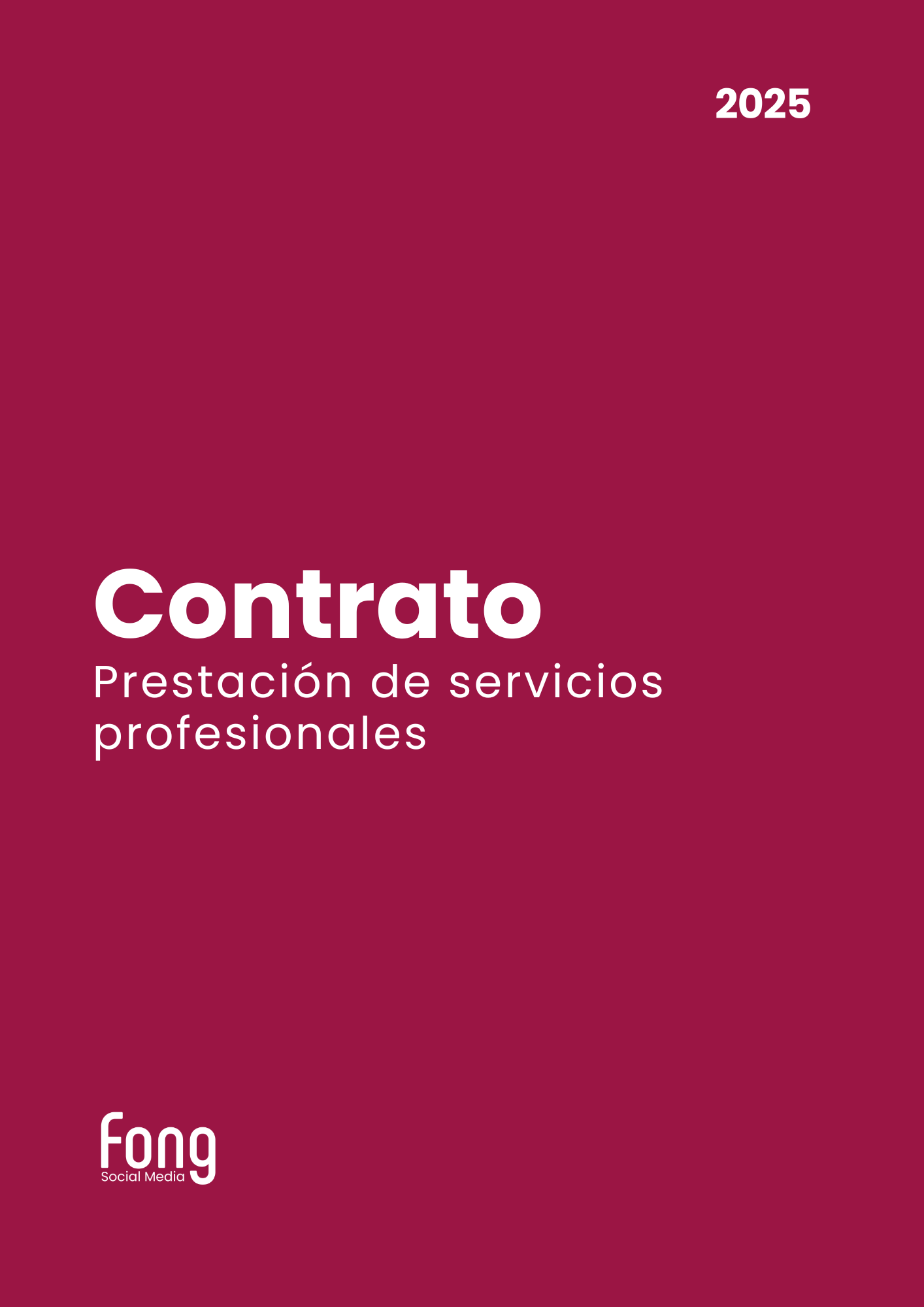 Plantilla de Contrato Profesional Para Usar Con Tus Clientes