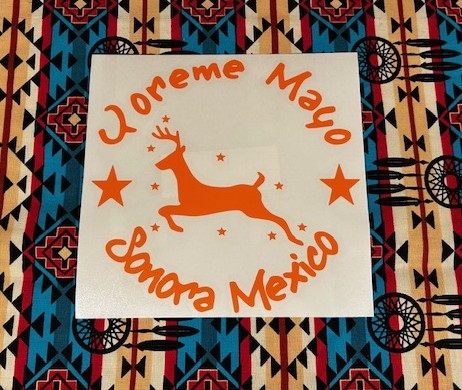 Yoreme Mayo Sonora Mexico Vinyl Decal