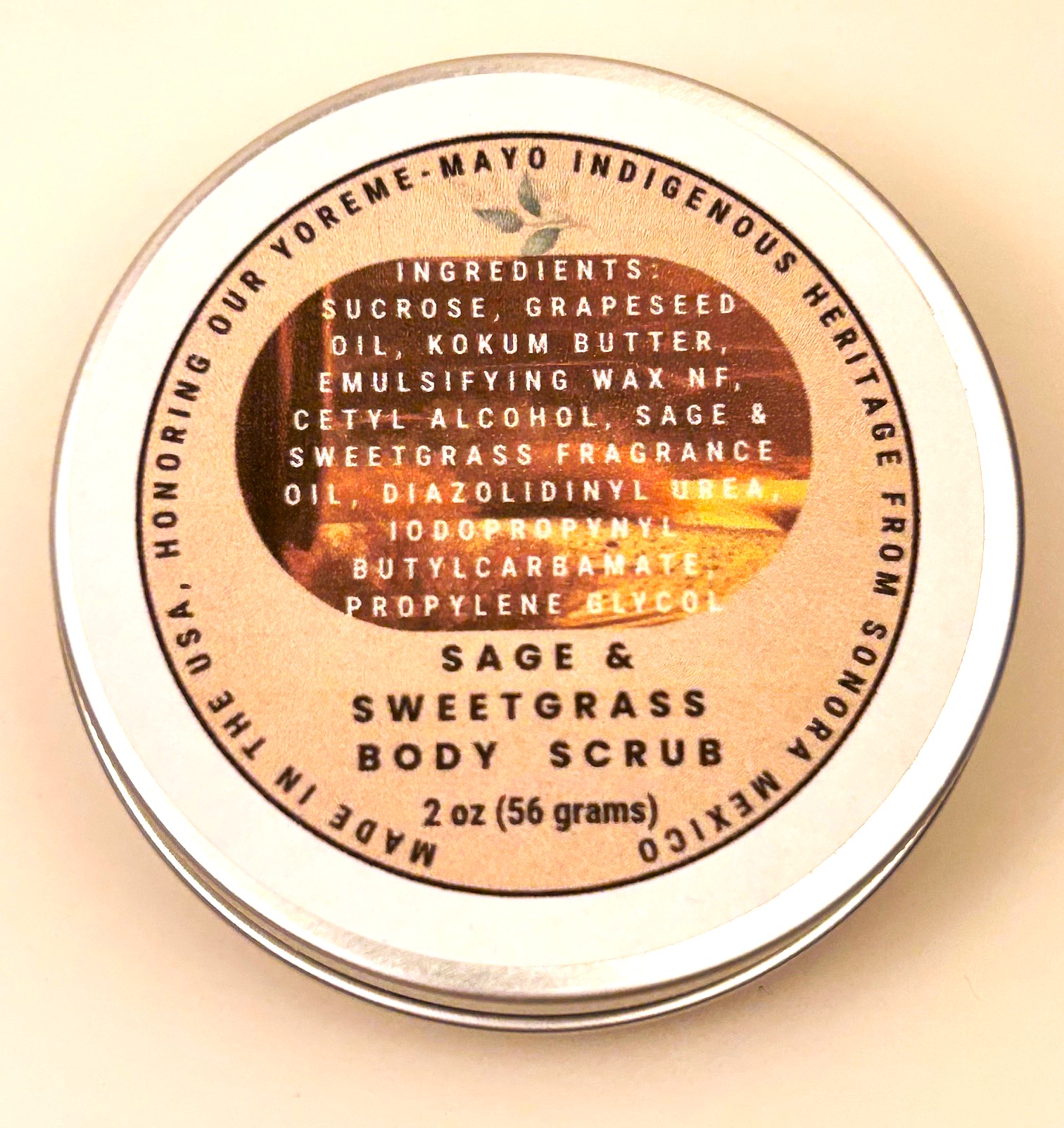 Sage & Sweetgrass Body Scrub