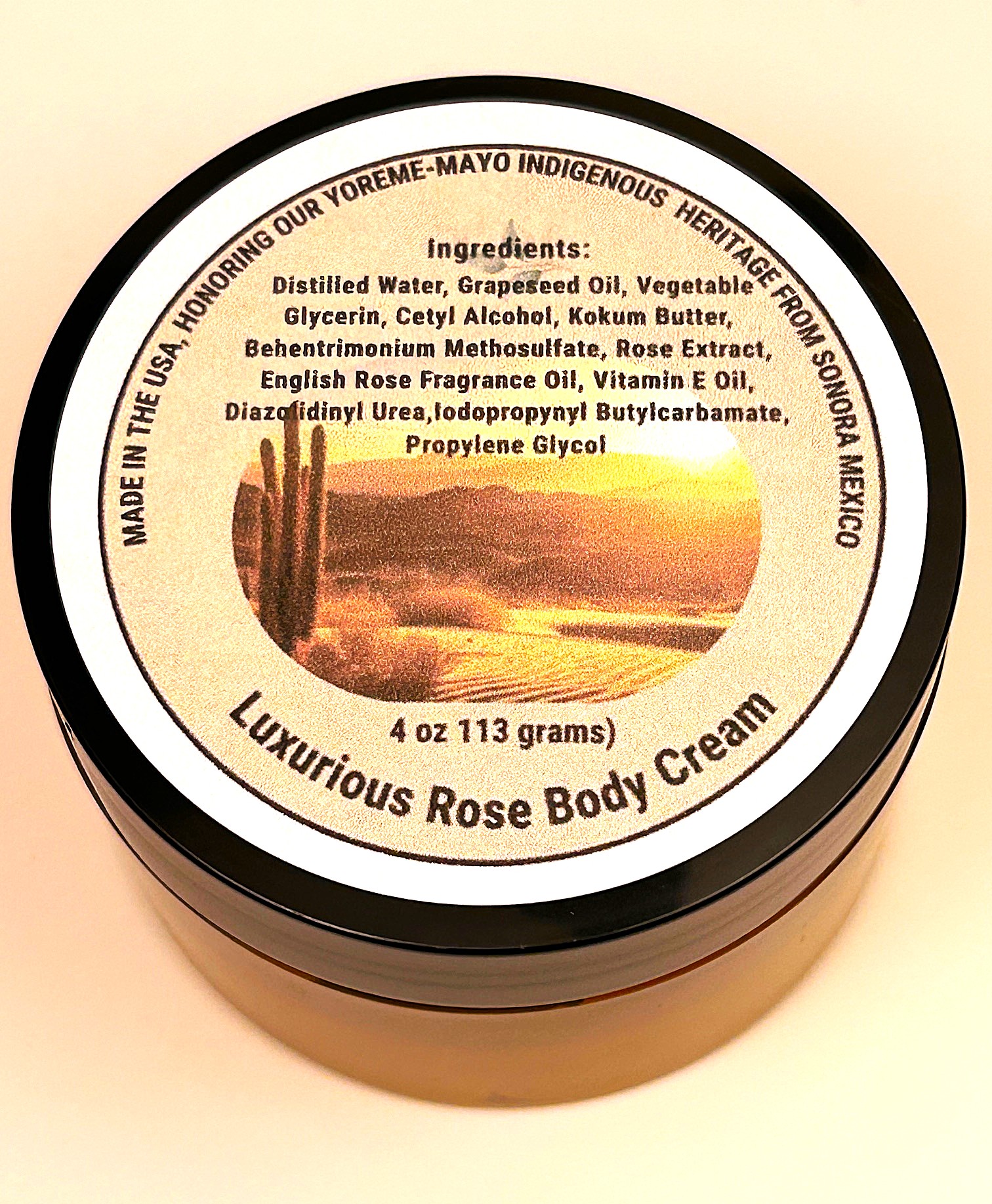 Luxurious Rose Body Cream