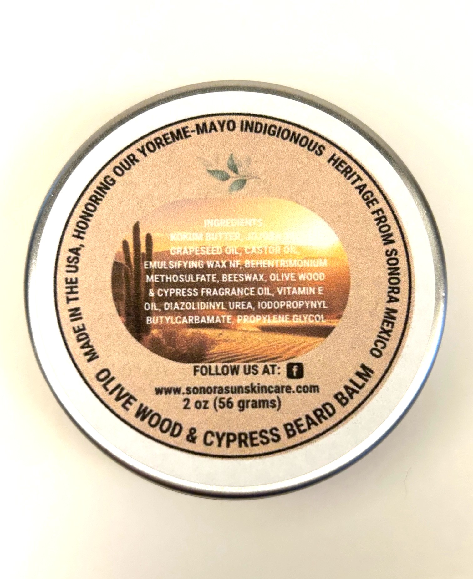 Olive Wood & Cypress Beard Balm