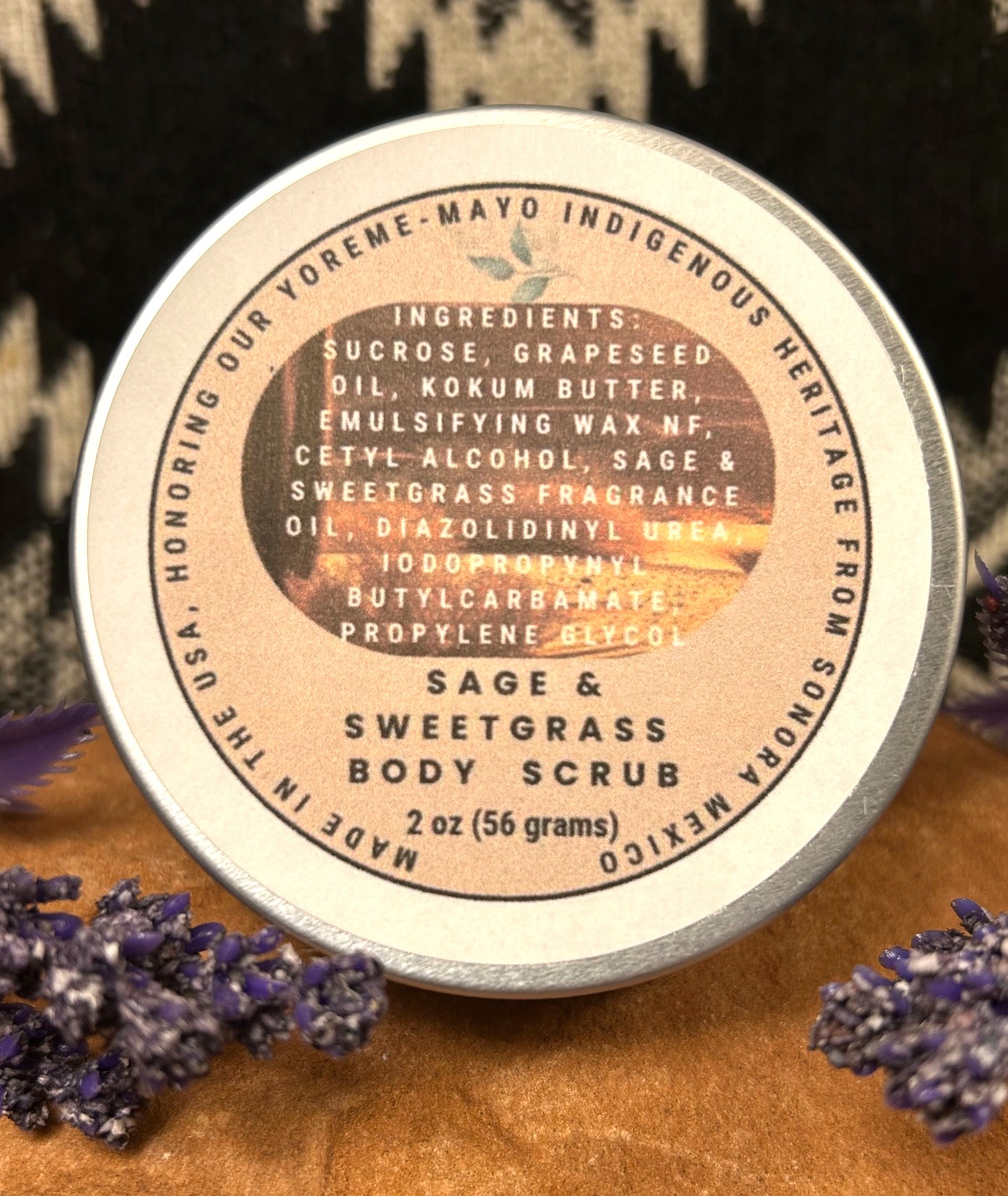 Sage & Sweetgrass Body Scrub