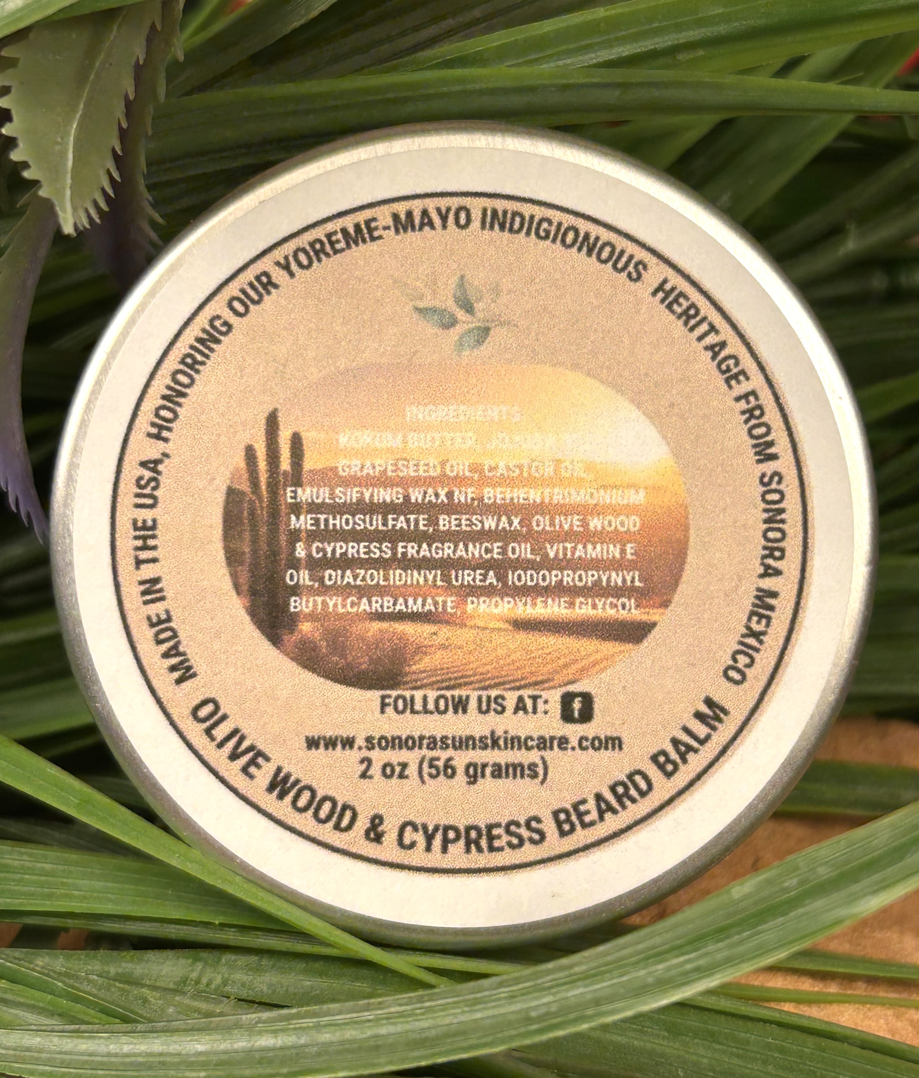 Olive Wood & Cypress Beard Balm