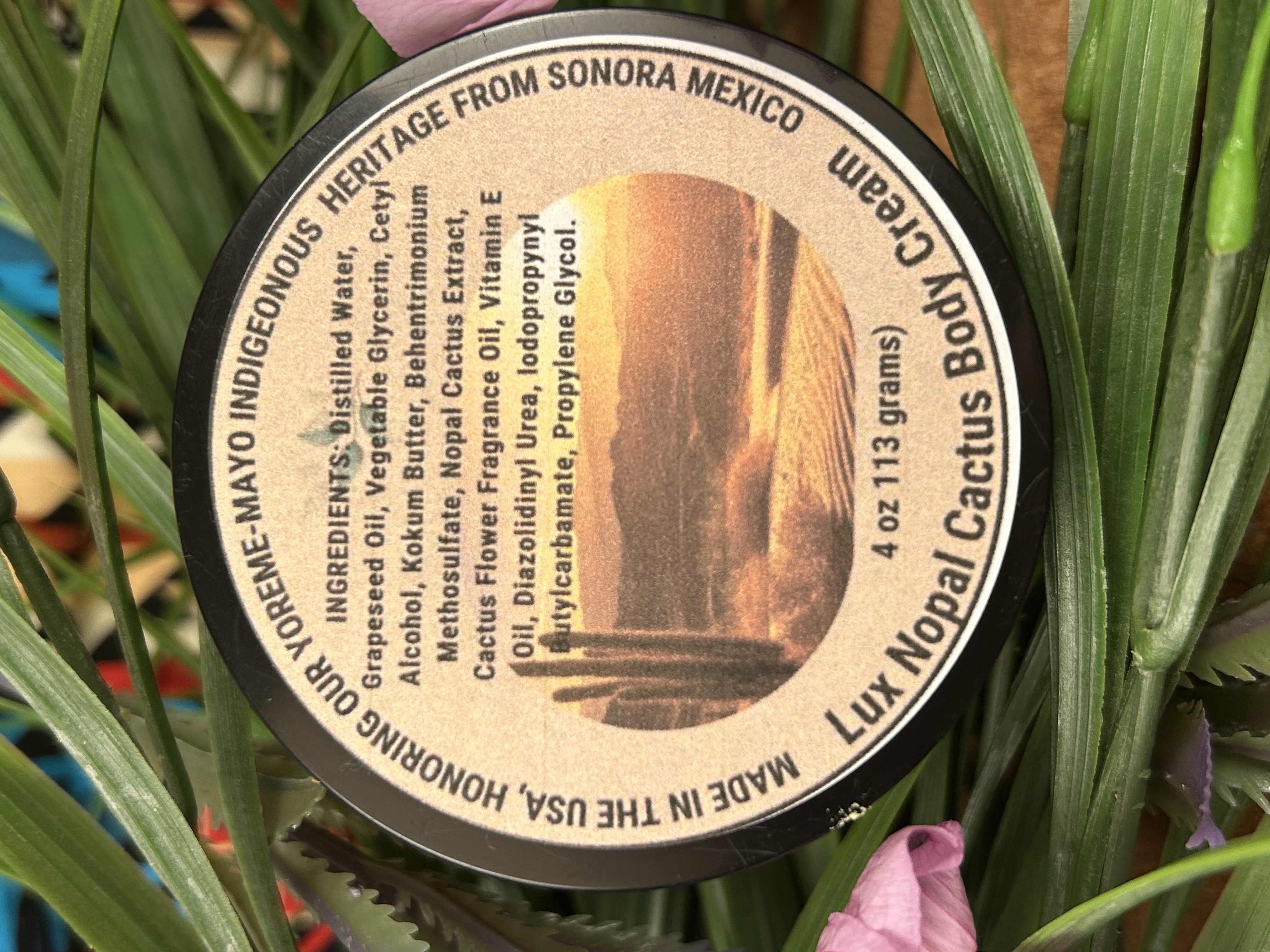 Lux Nopal Cactus Body Cream