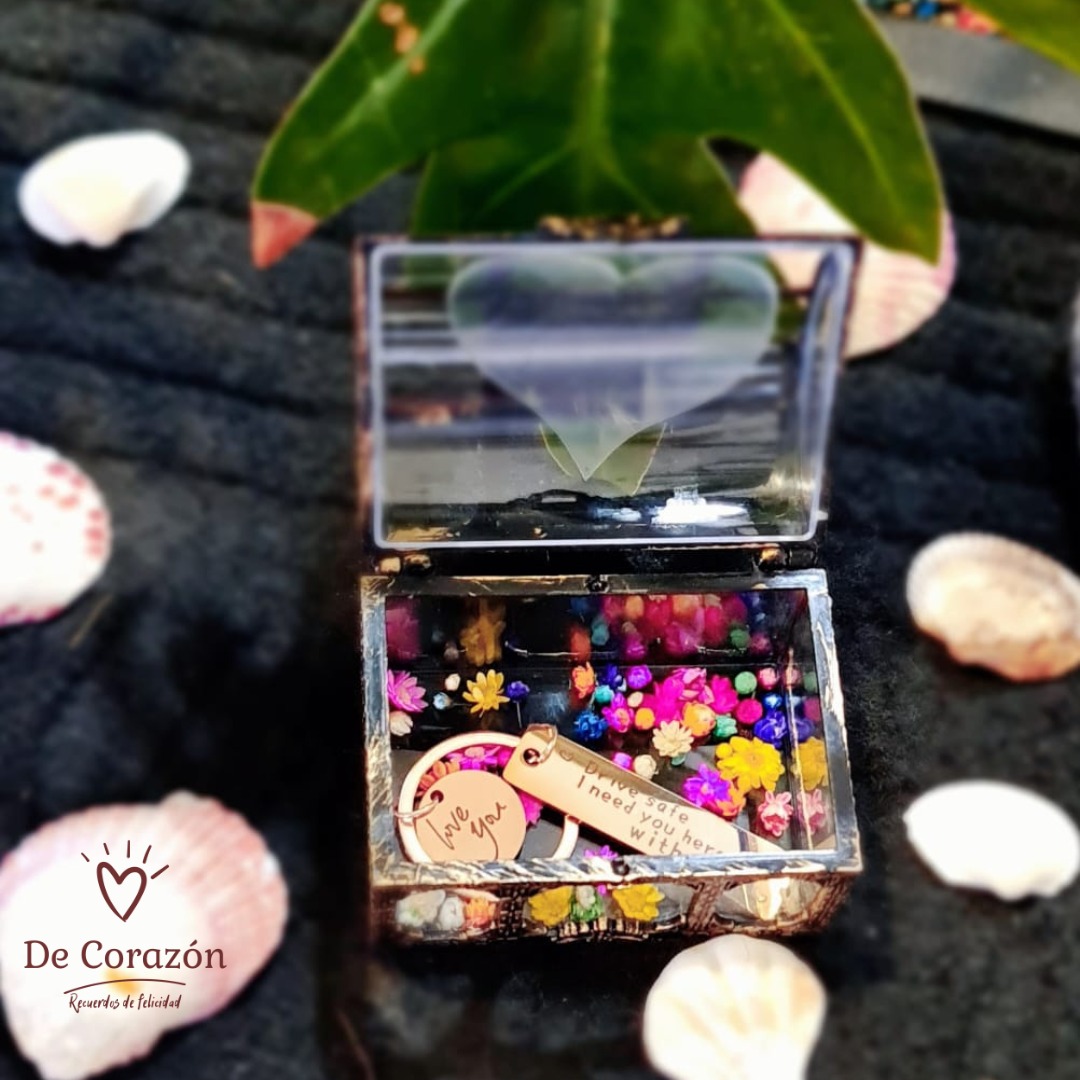 Cofre de cristal encanto