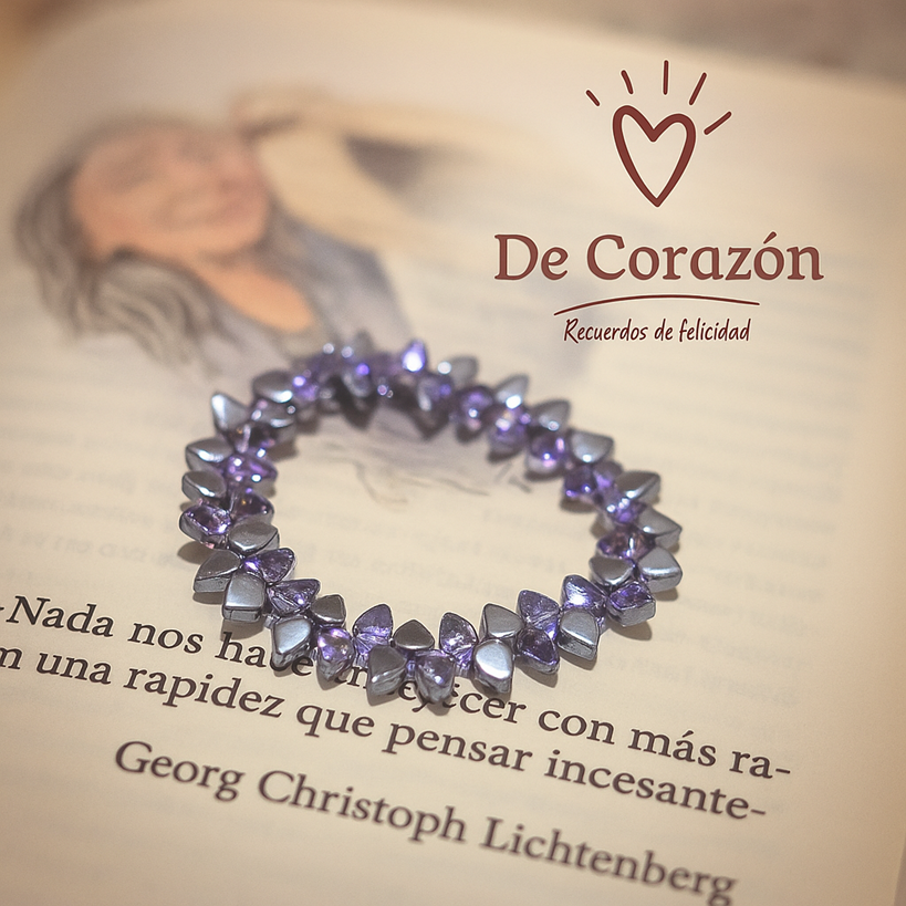 Pulsera de corazones