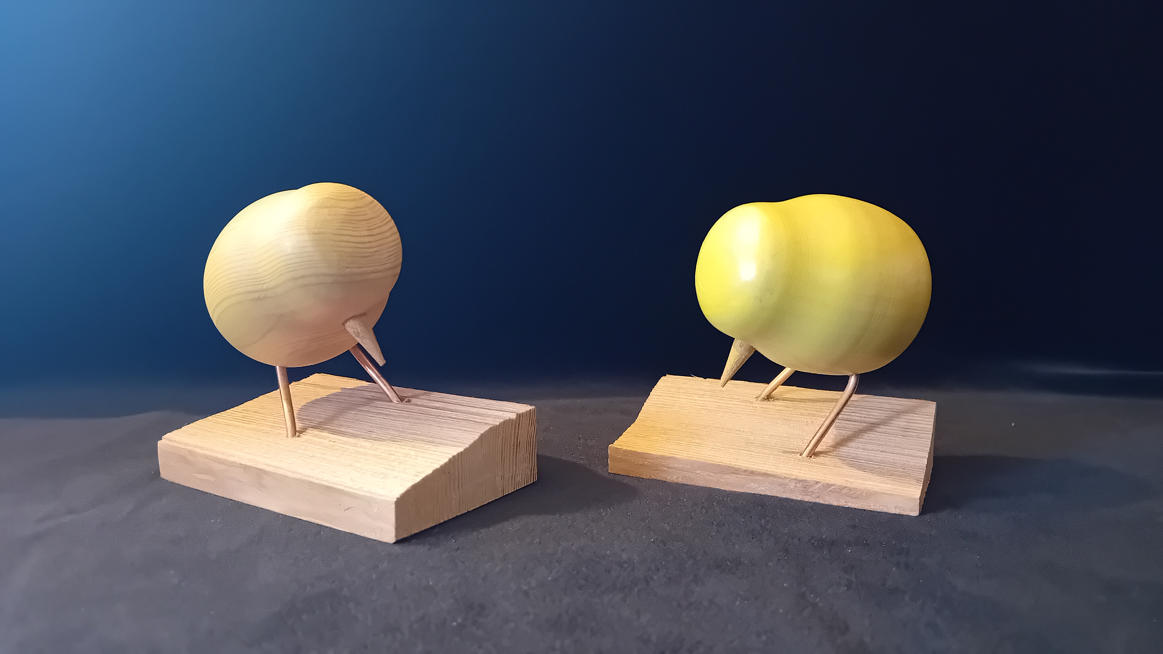 Decorative Yellow Wooden Chicks