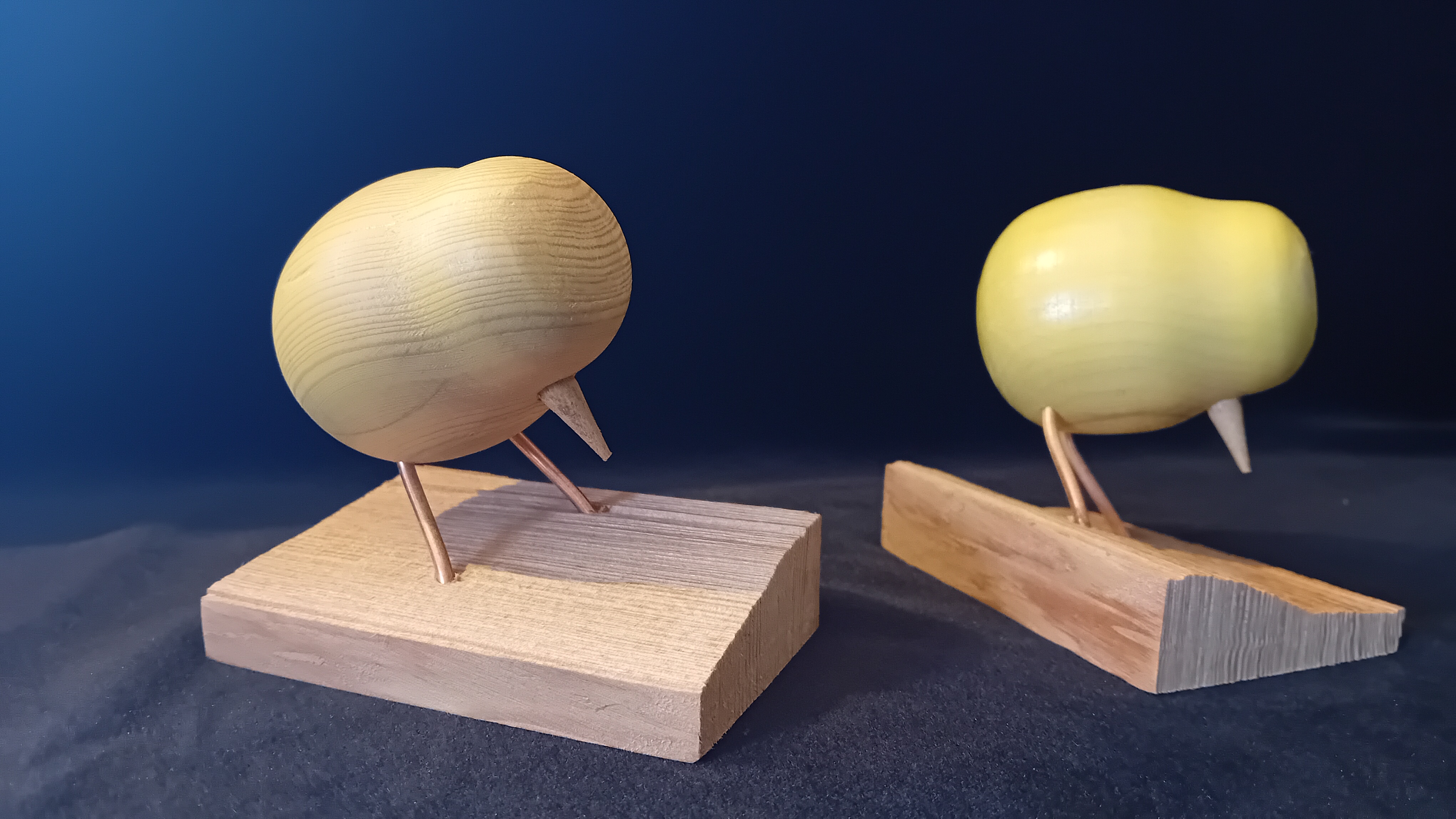 Decorative Yellow Wooden Chicks