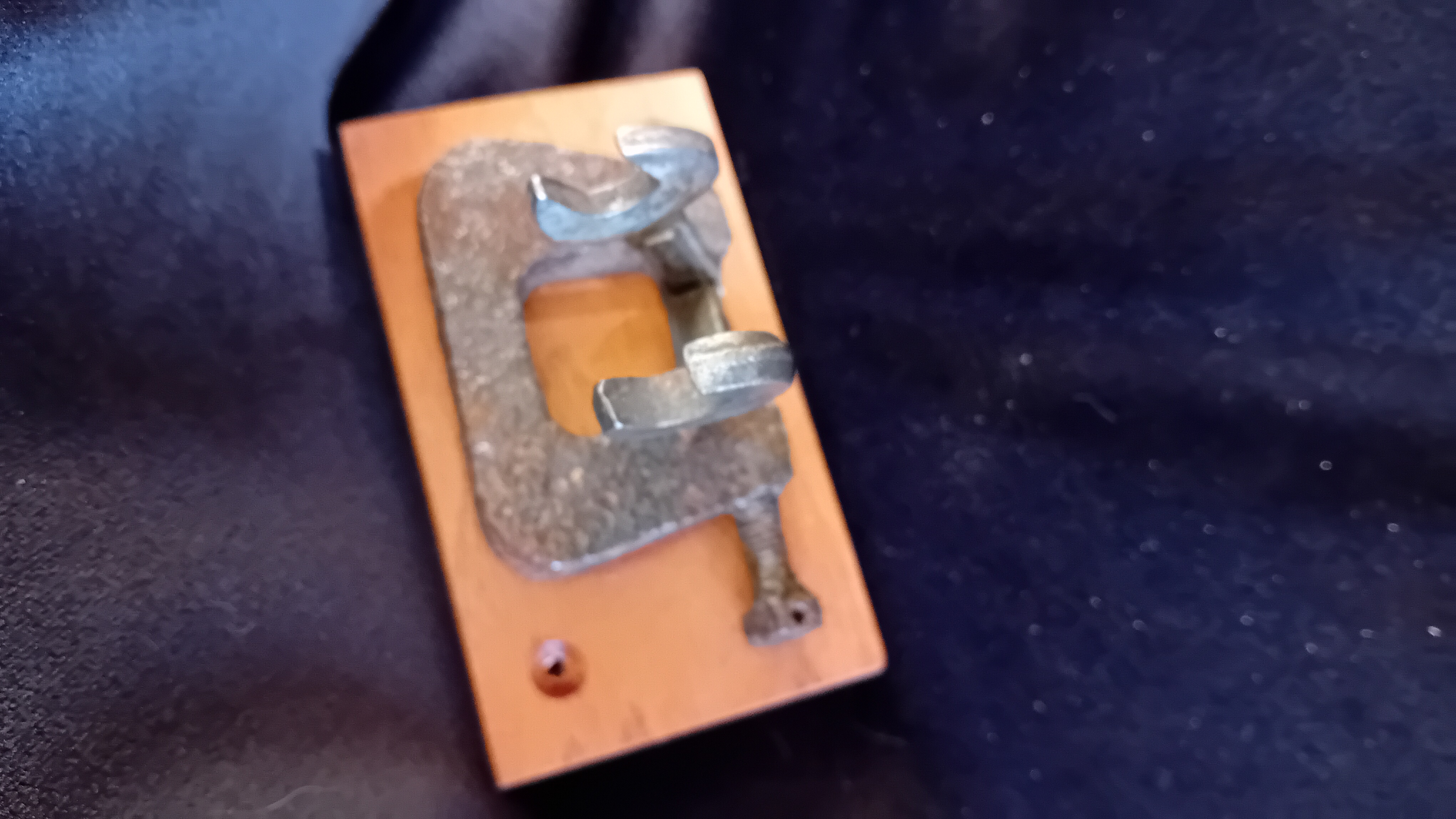 Vintage G Clamp and spanner hooks