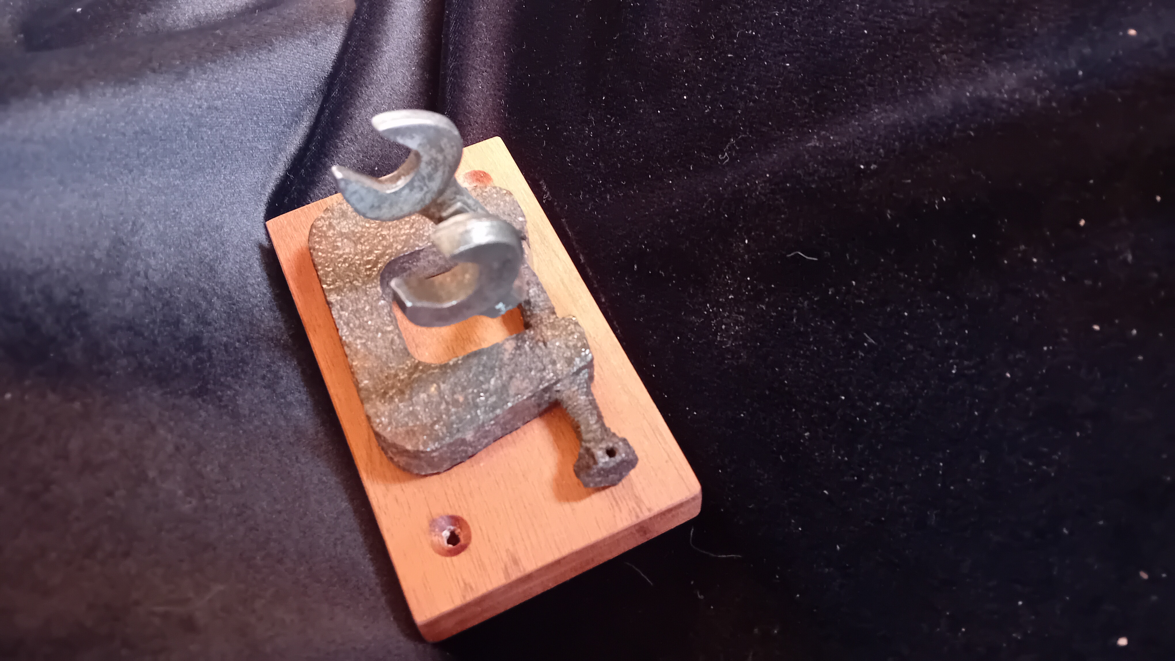 Vintage G Clamp and spanner hooks