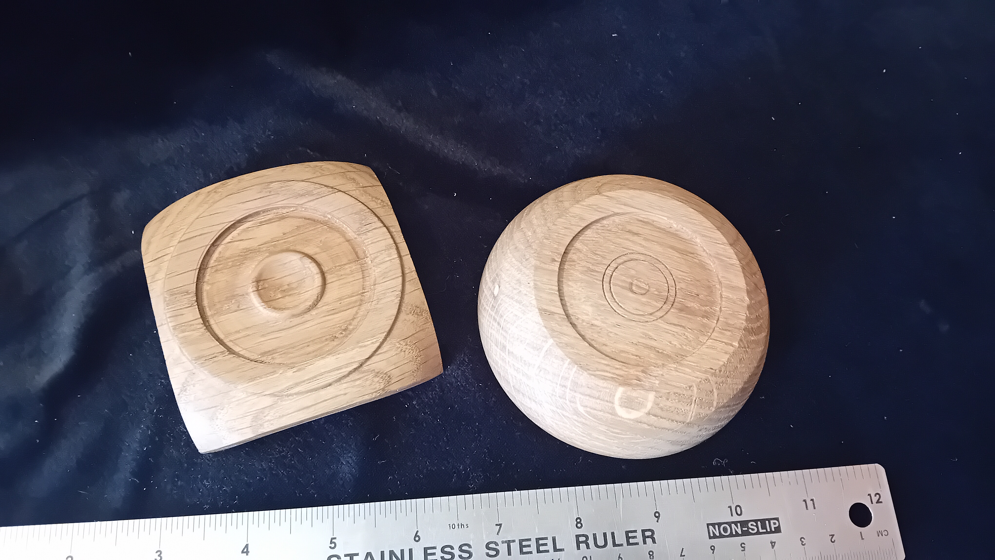 Small Oak Dishes