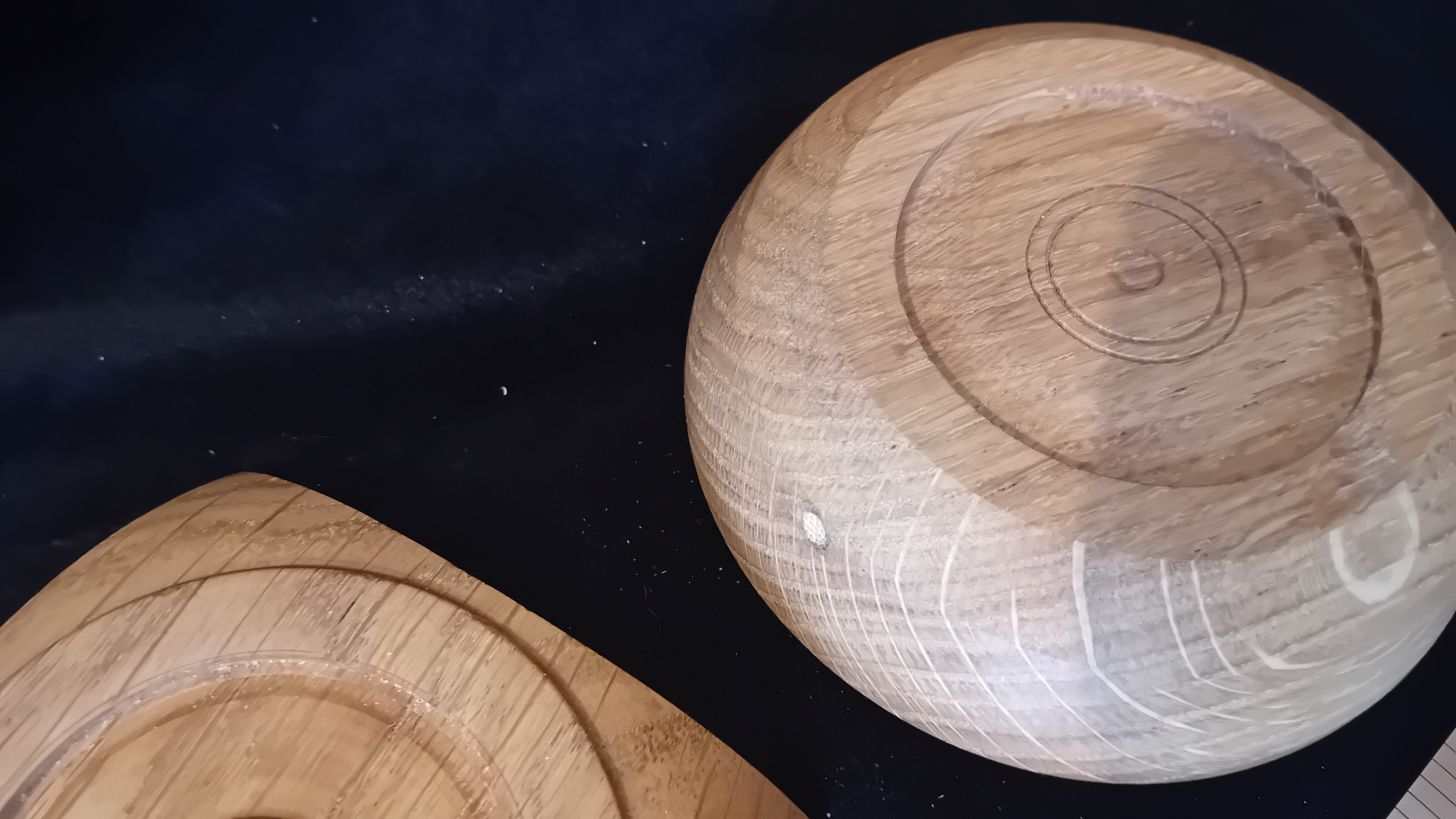 Small Oak Dishes