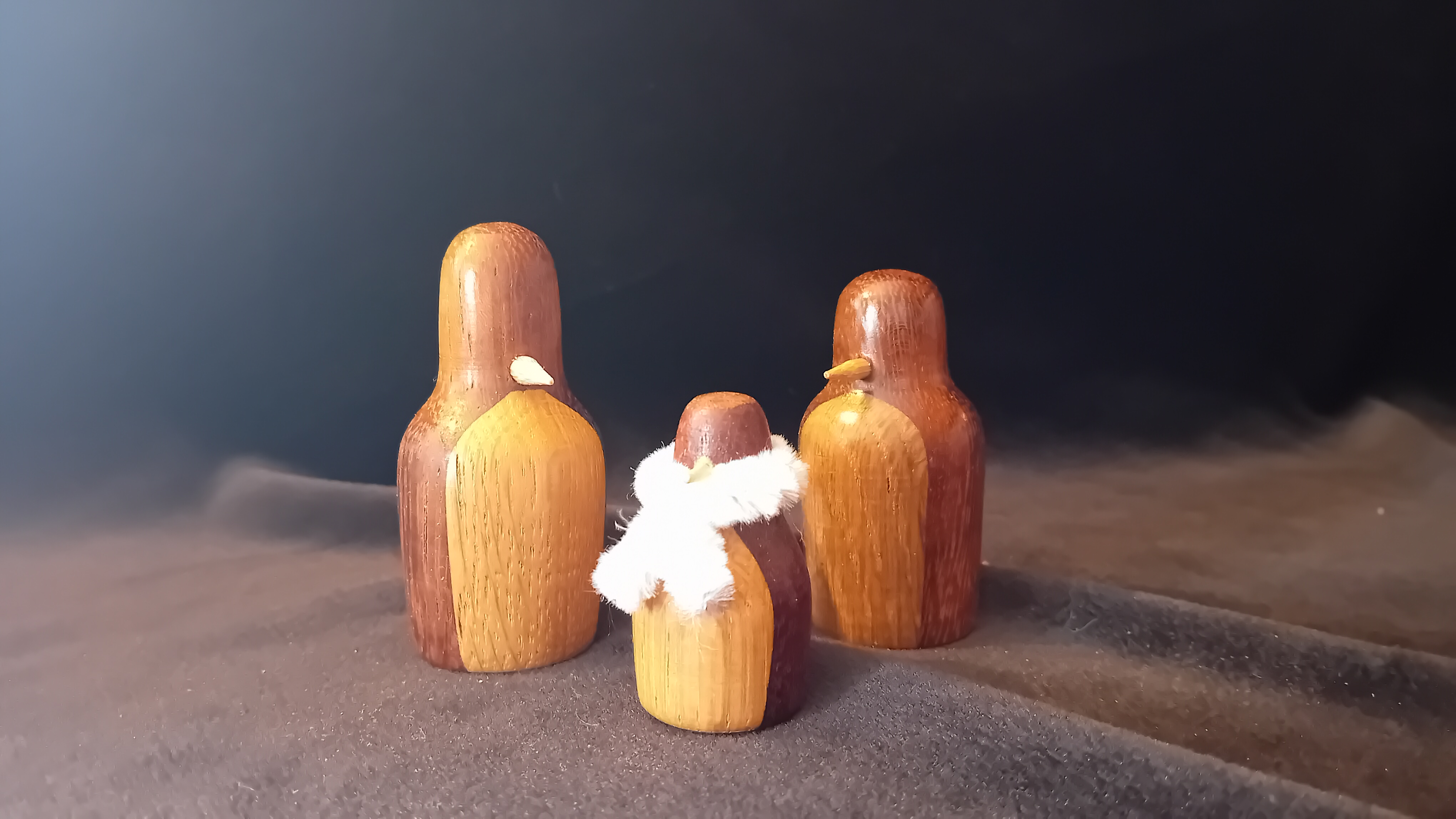 Family Set of 3 Standing Penguins
