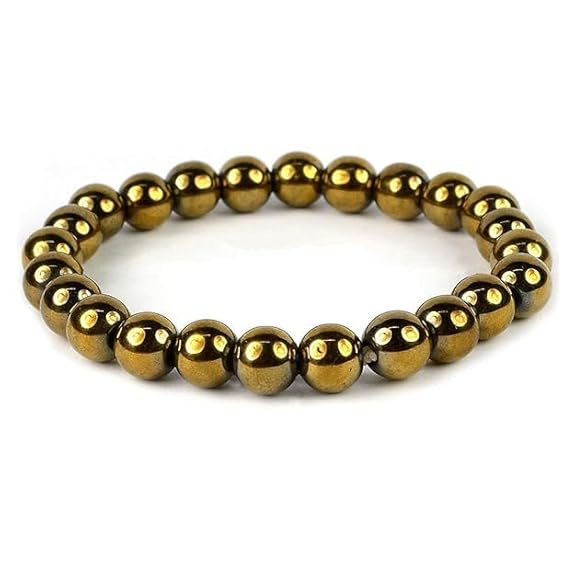 Pyrite Beaded Bracelet