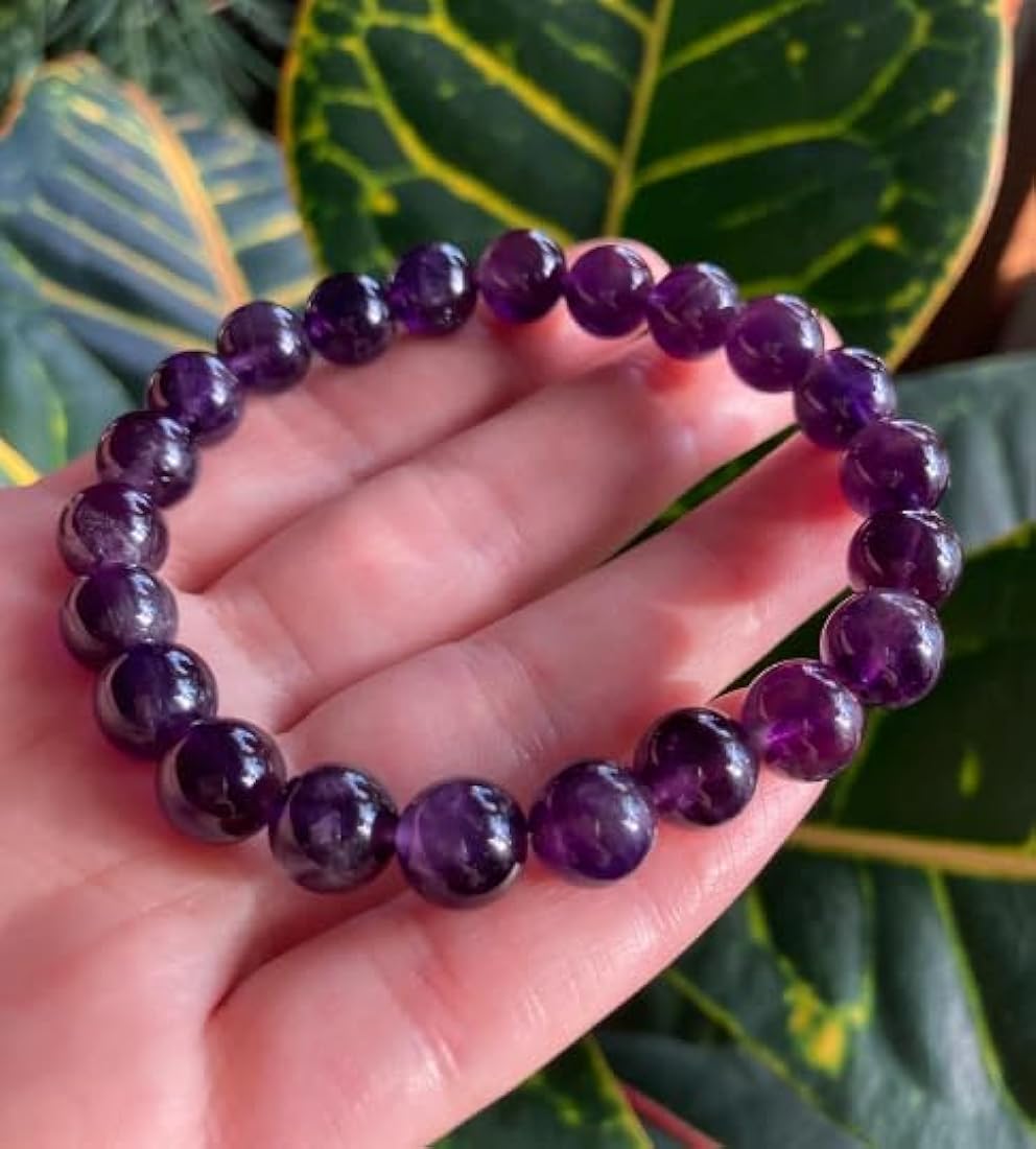 Amethyst Bead Bracelet
