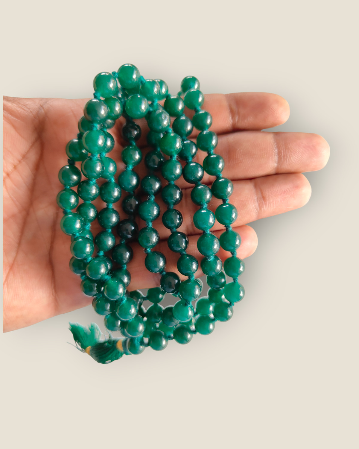 Green Jade Mala