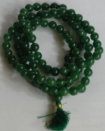 Green Jade Mala