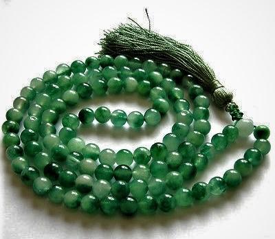 Green Jade Mala