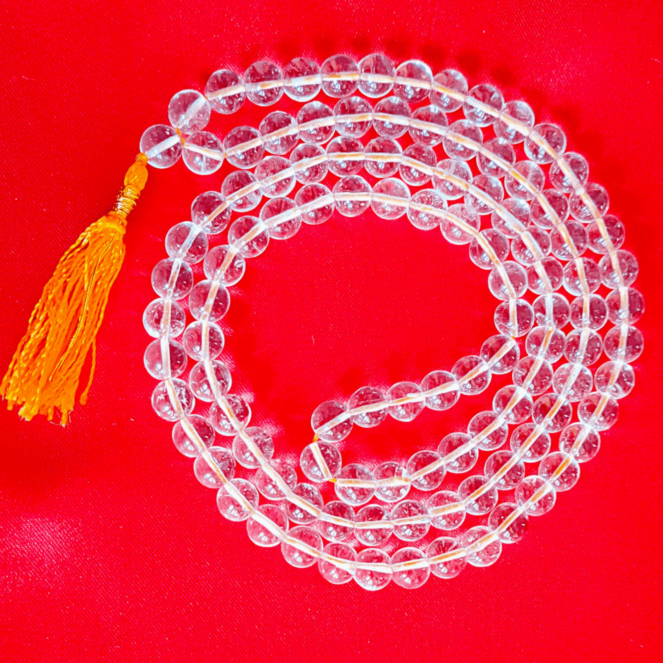 Crystal / Sphatik – Diamond Cut Mala