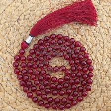 Red Jade Mala 