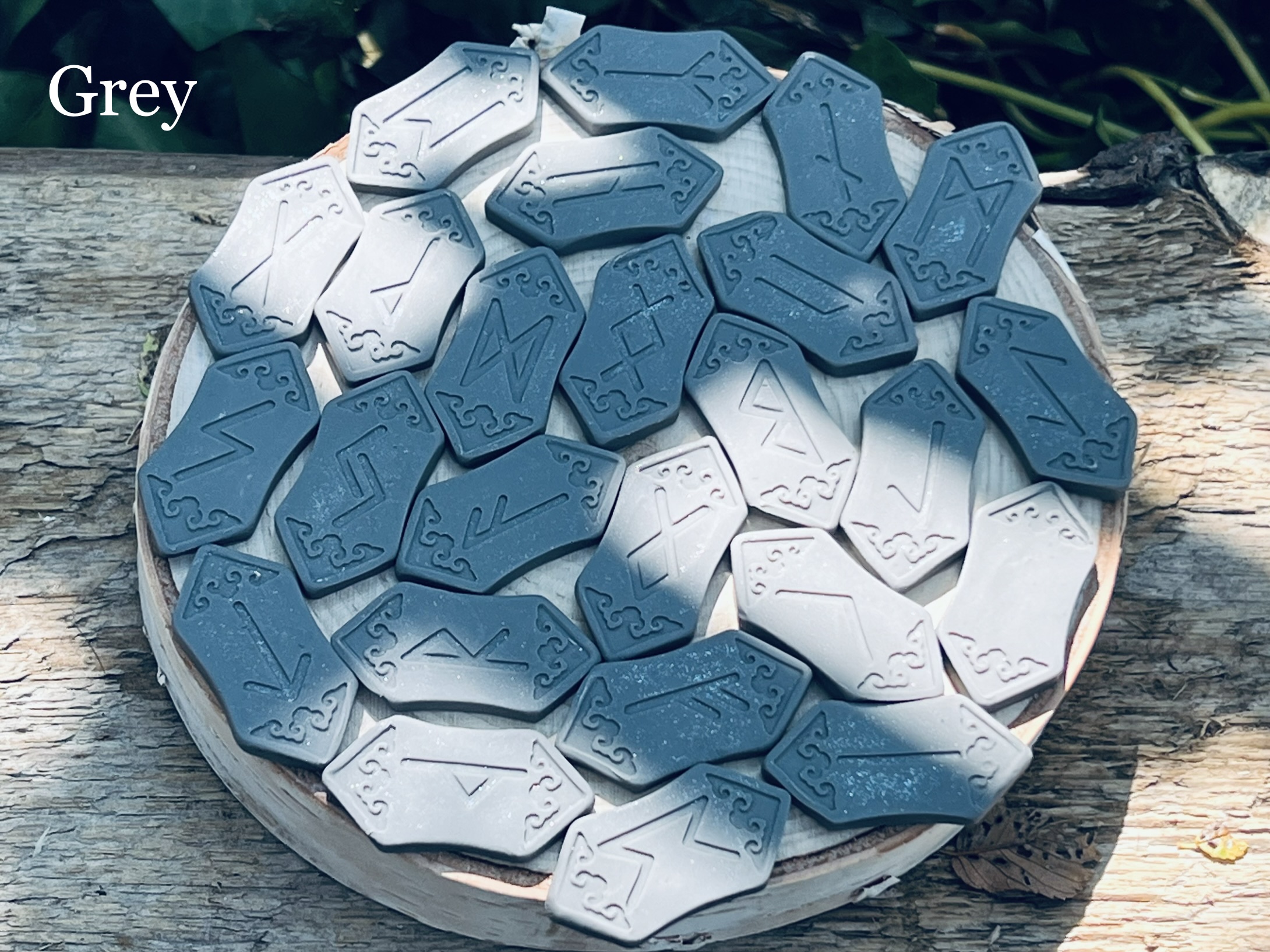 Handcrafted Clay Runes