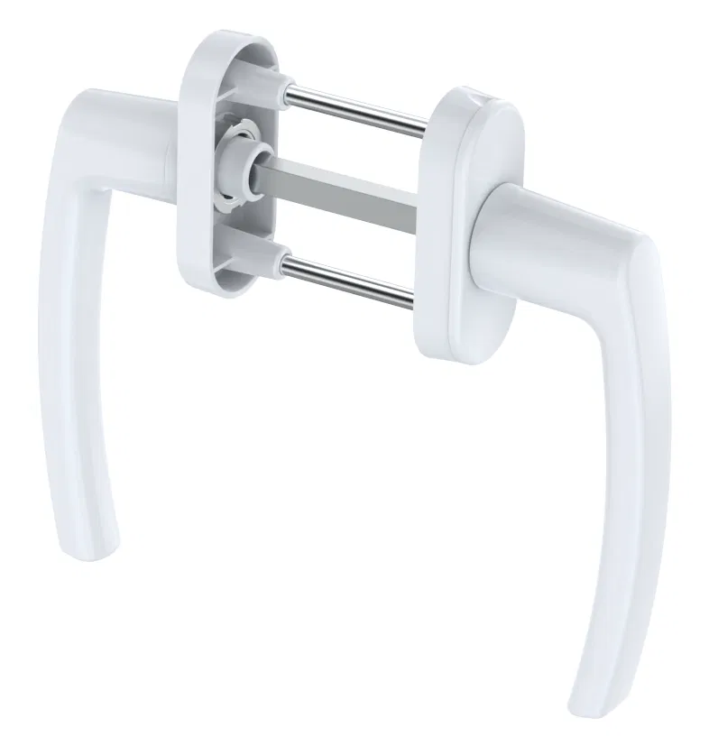 PURANI DILLI CASEMENT WINDOW BOTH SIDE HANDLE PAIR WITH ONE SIDE KEY