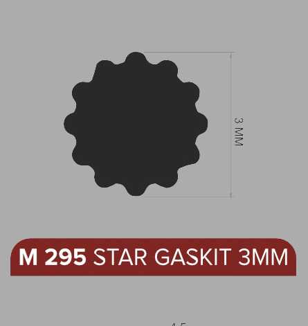UMH 295 STAR GASKET 3MM