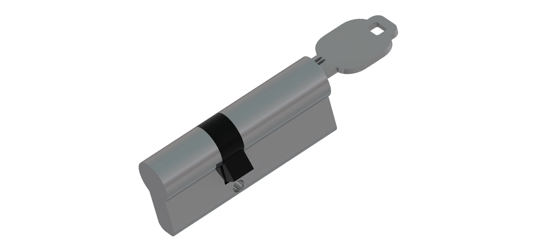 EURO PROFILE KEY+BLANK LOCK CYLINDER