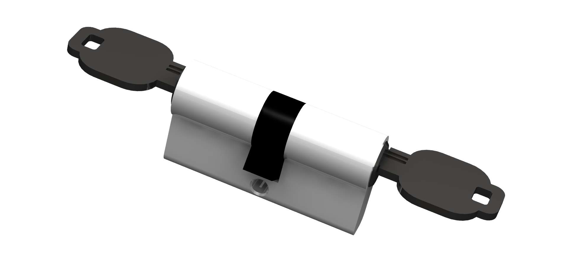 EURO BRASS CYLINDER - BOTH SIDE ULTRA KEYS (BSK)