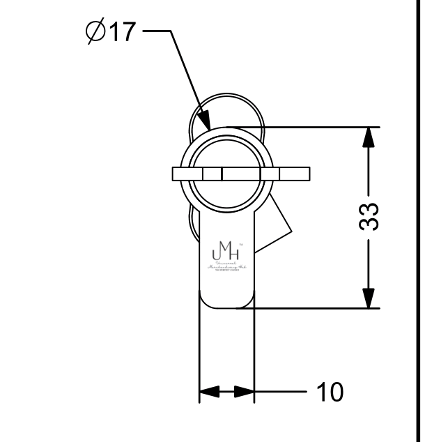 BRASS EURO PROFILE OFFSET LOCK CYLINDER ONESIDE KEY ONE SIDE THUMB TURN (KNOB) -OSK