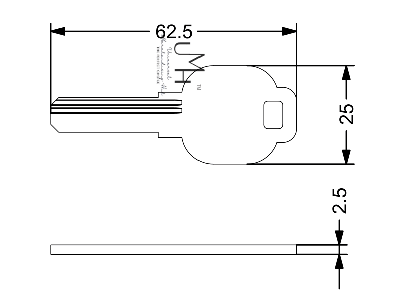 BRASS EURO PROFILE OFFSET LOCK CYLINDER ONESIDE KEY ONE SIDE THUMB TURN (KNOB) -OSK