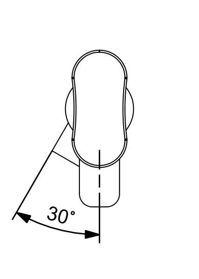 BRASS EURO PROFILE BLANK KNOB LOCK CYLINDER