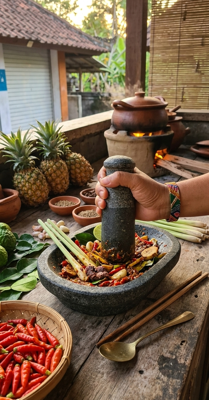 Granite Mortar and Pestle Set