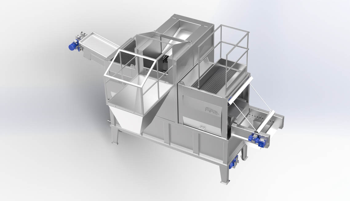 Machine industrielle de traitement