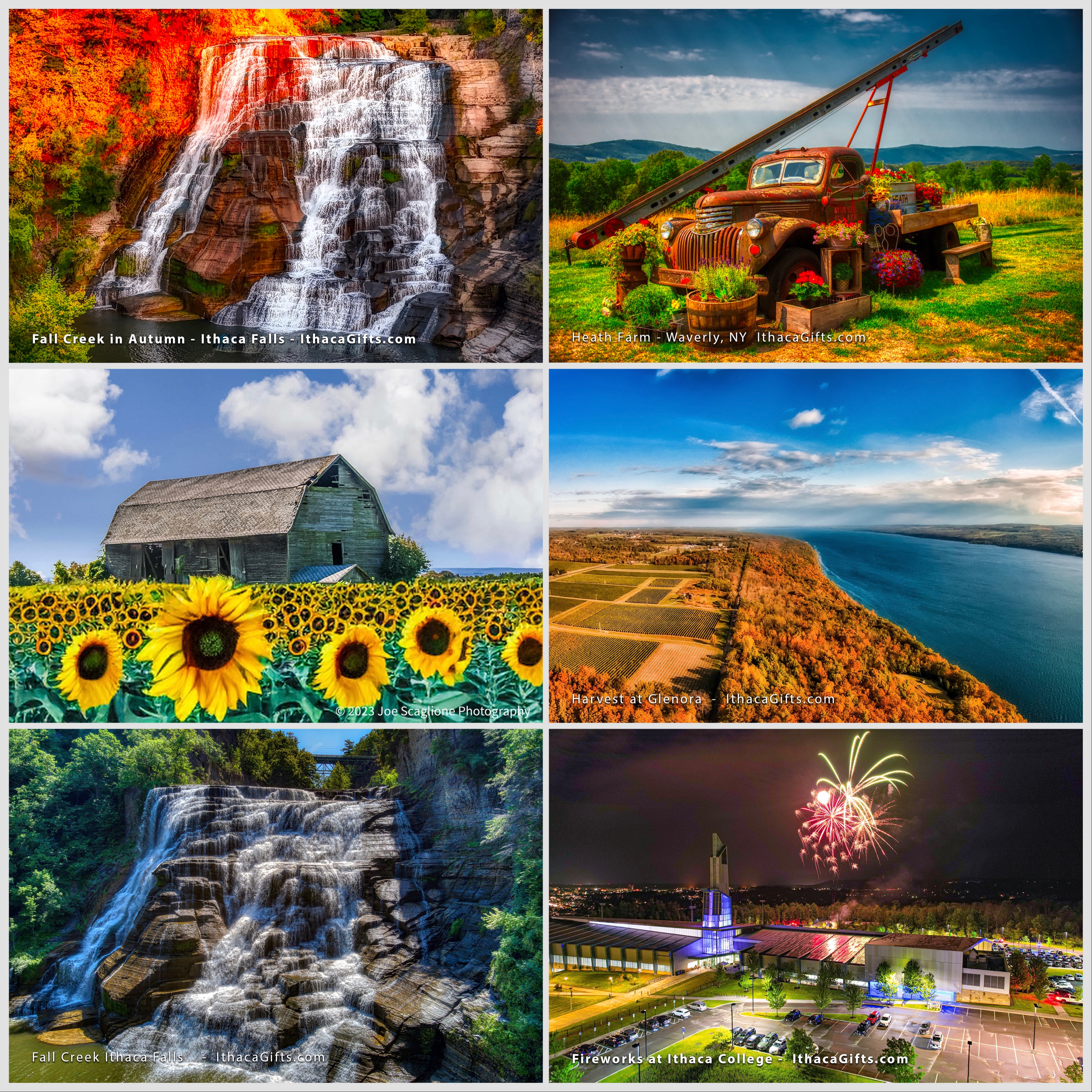 Make a donation get 6 area postcards