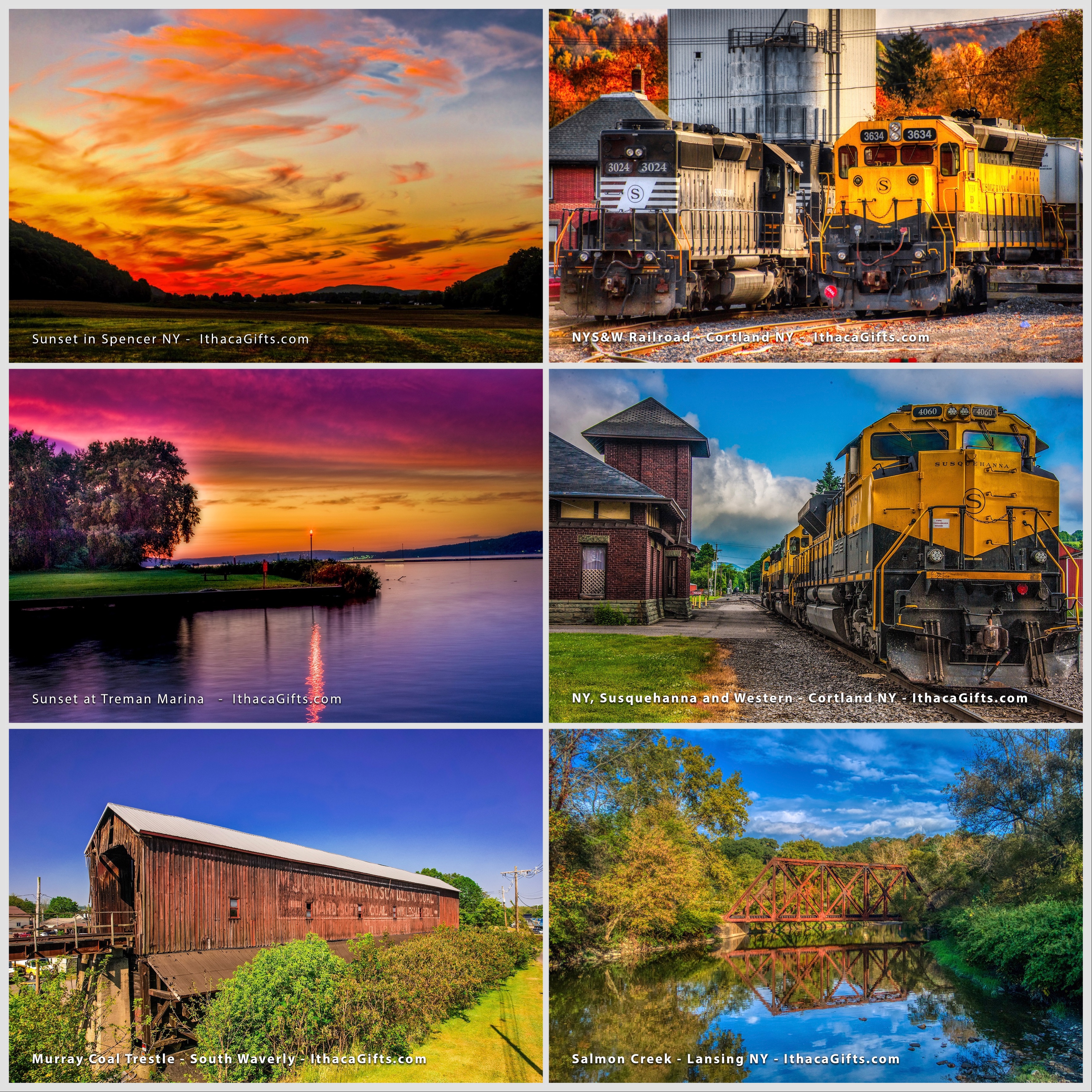 Make a donation get 6 area postcards