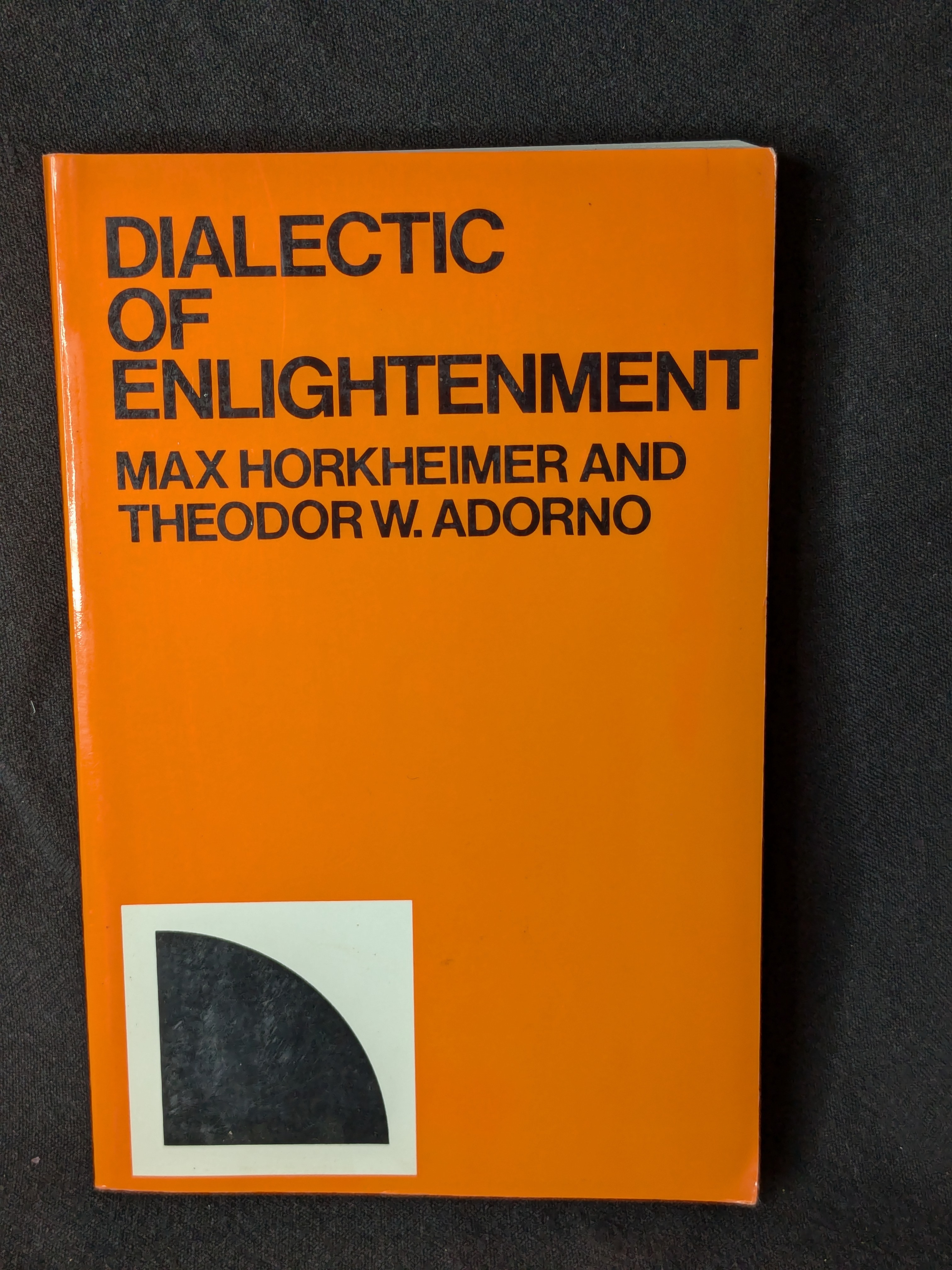 Dialectic of Enlightenment by Max Horkheimer and Theodor W. Adorno (1944)