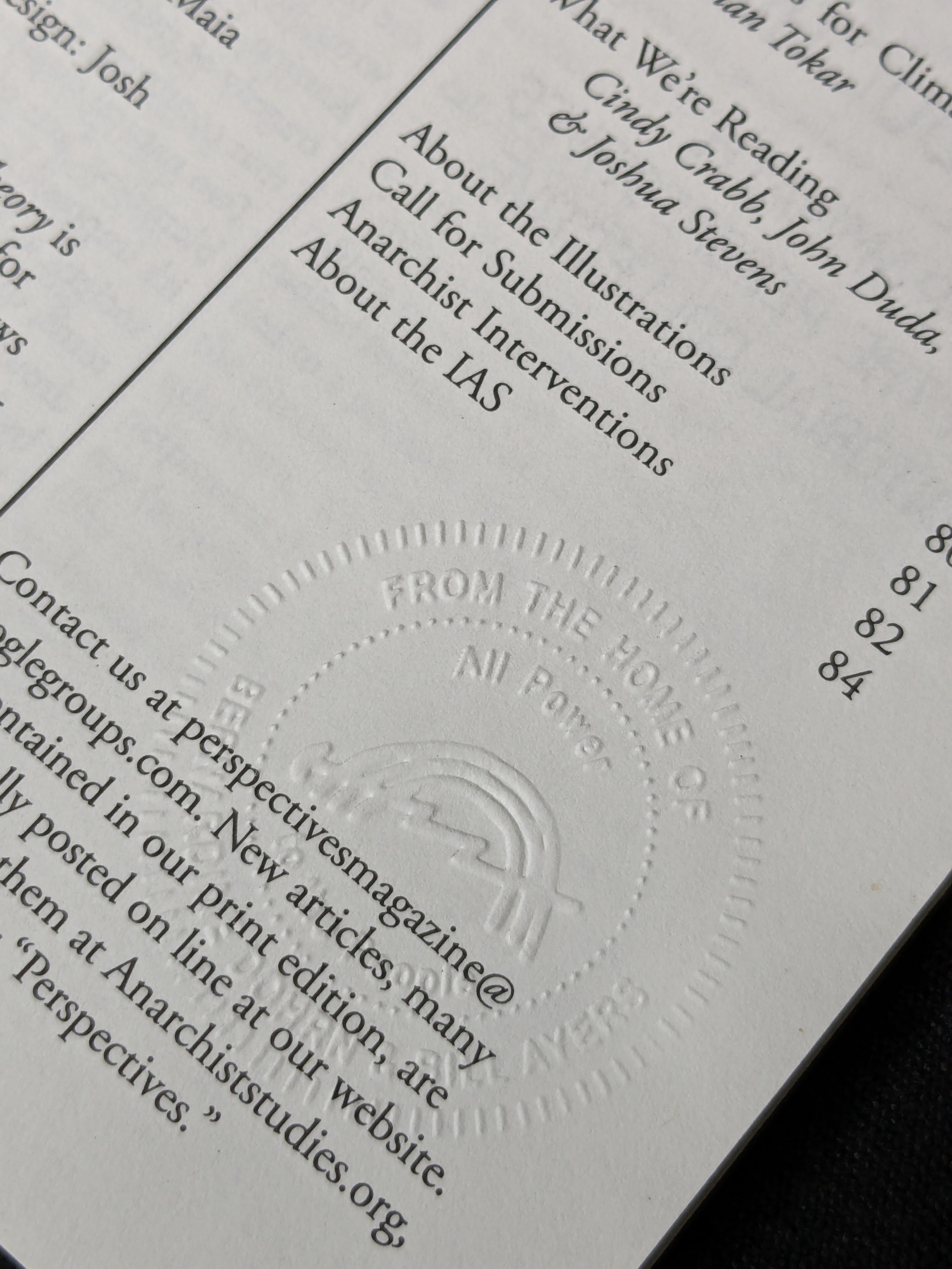 Perspectives on Anarchist Theory, V.12 N.2 - The Politics of Climate Change (Publication Year: 2010)