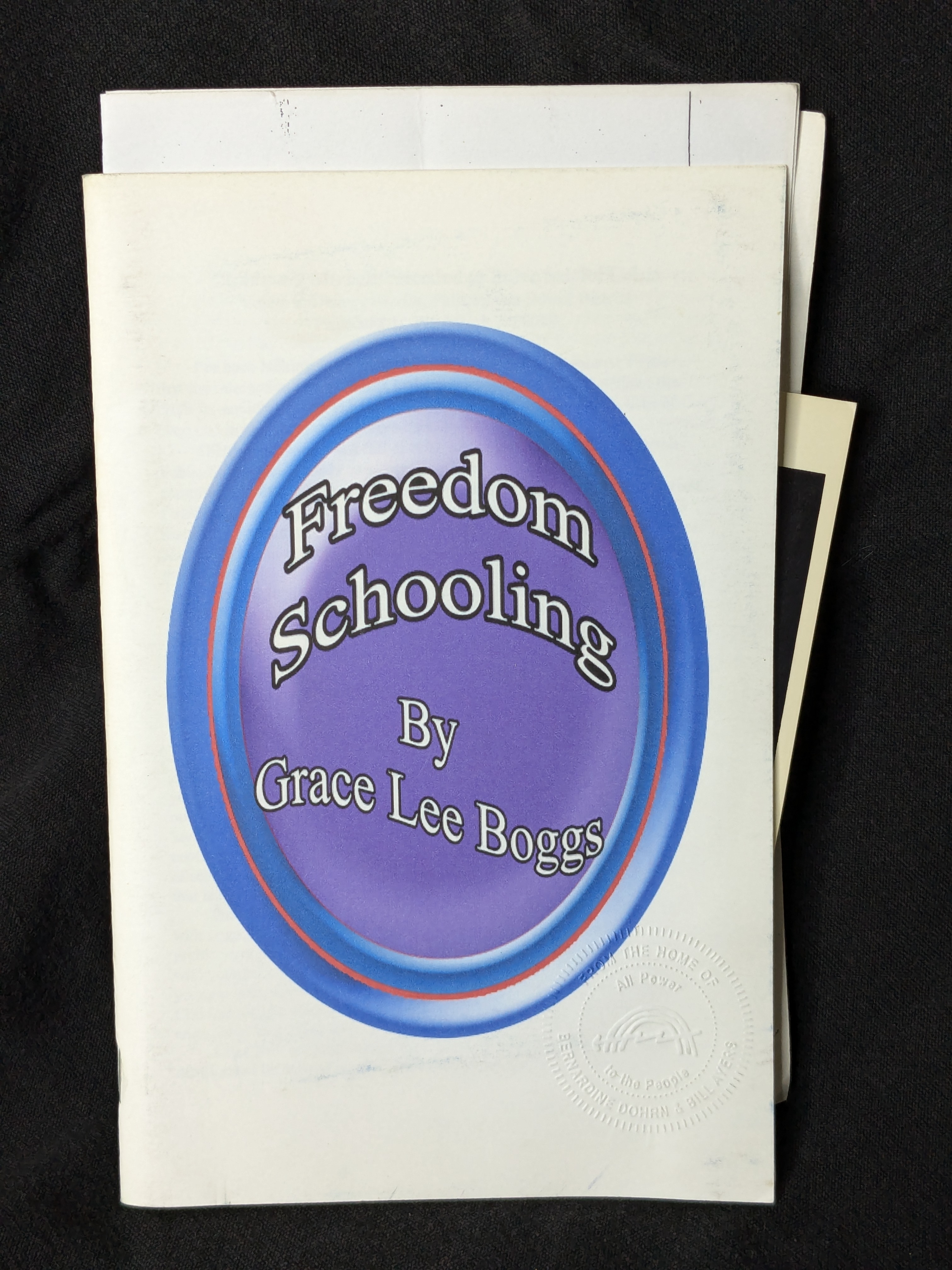 Freedom Schooling (2000) by Grace Lee Boggs