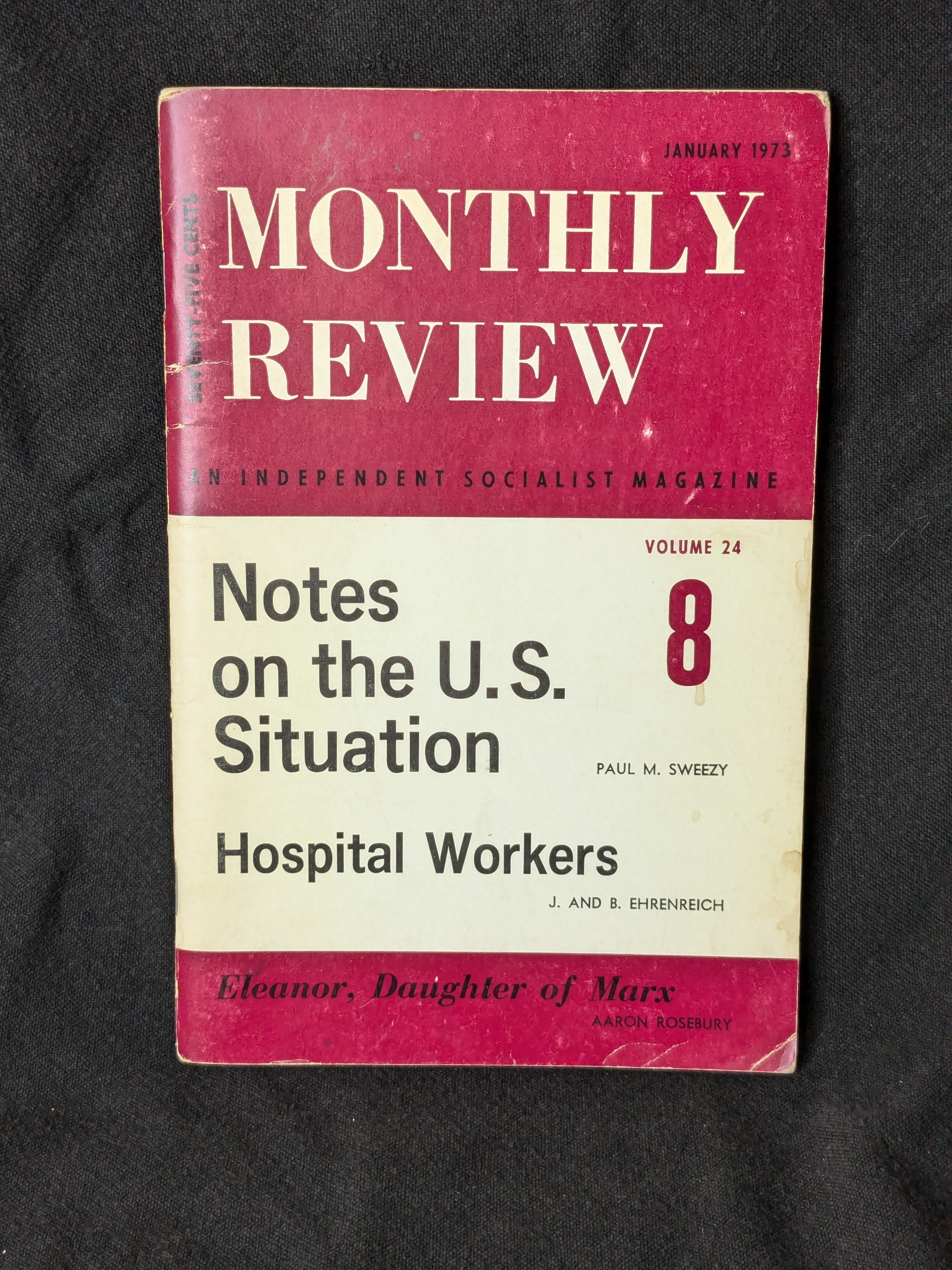 Monthly Review, Vol. 24, No. 8 (Jan 1973)